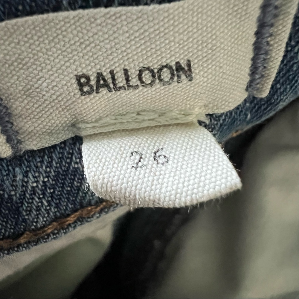 Madewell Balloon Jeans in Corson Wash Size 26 - Picture 13 of 16
